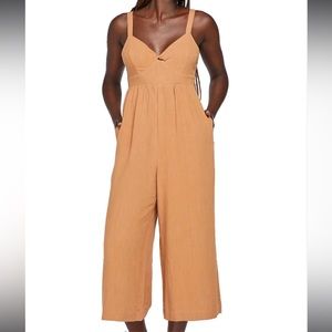 Gentle Fawn Tan Jumpsuit